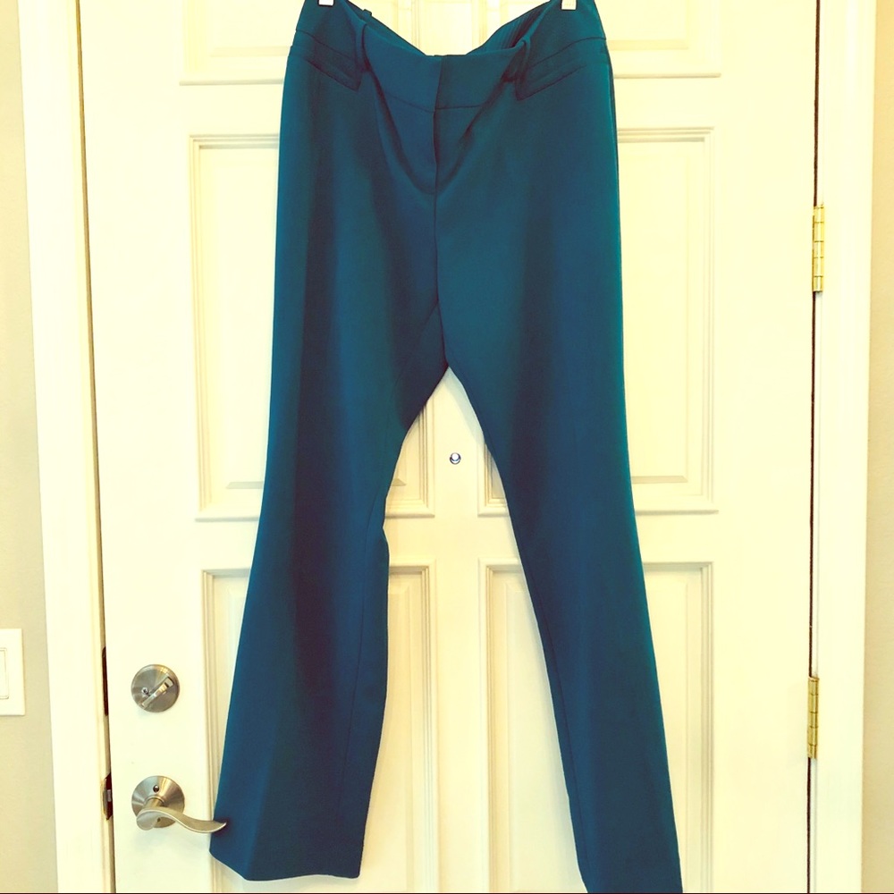 NWT The Limited Teal Blue slacks